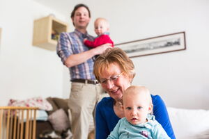 Unterstützung für Familien mit Neugeborenen. Foto: wellcome/niemann